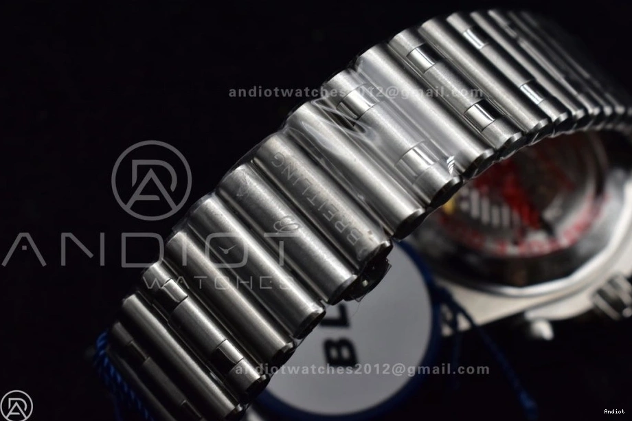 Chronomat 1:1 Black SS Bracelet A7750 42mm Edition B01 Dial Best BLSF on SS 0404